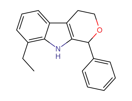 8-ethyl-1-phenyl-1,3,4,9-tetrahydropyrano[3,4-b]indole