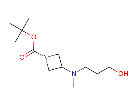 tert-butyl 3-((3-hydroxypropyl)(methyl)amino)azetidine-1-carboxylate