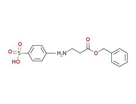 Molecular Structure of 27019-47-2 (beta-Alanine benzyl ester p-toluenesulfonate salt)