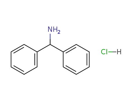 Molecular Structure of 5267-34-5 (Aminodiphenylmethane hydrochloride)