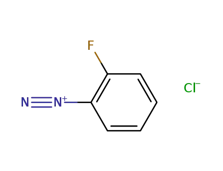 2-fluorobenzenediazonium chloride