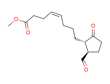 2α-(7-methoxycarbonyl-4Z-heptenyl)-3β-formylcyclopentanone