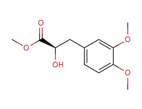 3-(3,4-dimethoxy-phenyl)-2-hydroxy-propionic acid methyl ester