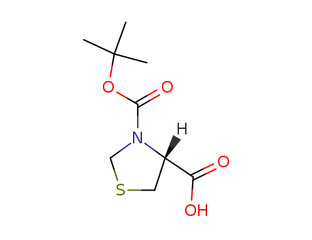 N-(tert-butoxycarbonyl)-(R)-thiazolidine-4-carboxylic acid