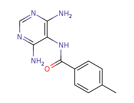 N-(4,6-Diamino-pyrimidin-5-yl)-4-methyl-benzamide
