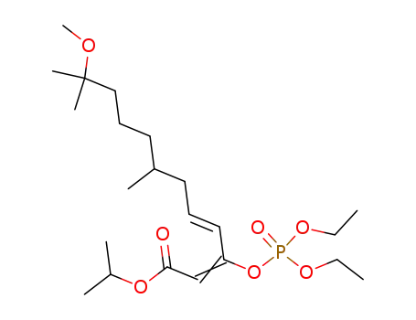 Isopropyl (4E)-3-Diethoxyphosphoryloxy-11-methoxy-7,11-dimethyl-2,4-dodecadienoate