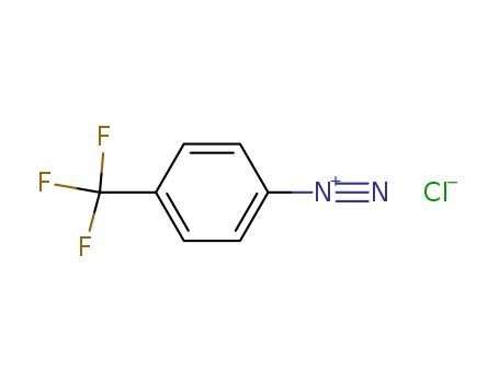 p-trifluorobenzene diazonium chloride