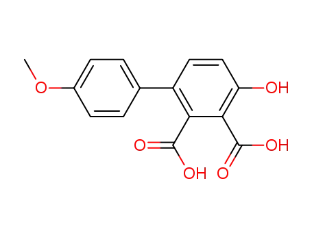 4-Hydroxy-4'-methoxy-biphenyl-2,3-dicarboxylic acid