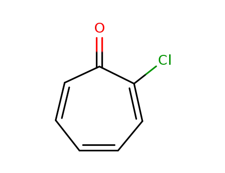 Molecular Structure of 3839-48-3 (2-CHLORO-2,4,6-CYCLOHEPTATRIEN-1-ONE)