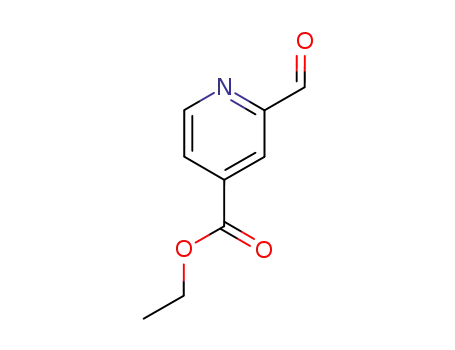 Molecular Structure of 21908-08-7 (Ethyl 2-forMylisonicotinate)