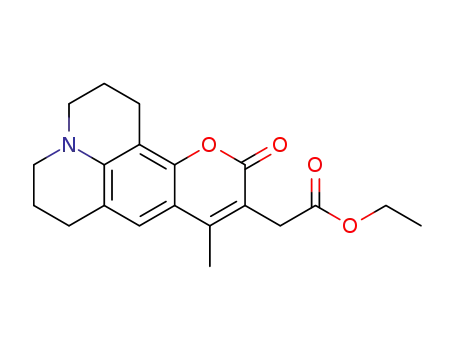 (8-Methyl-10-oxo-2,3,5,6-tetrahydro-1H,4H,10H-11-oxa-3a-aza-benzo[de]anthracen-9-yl)-acetic acid ethyl ester