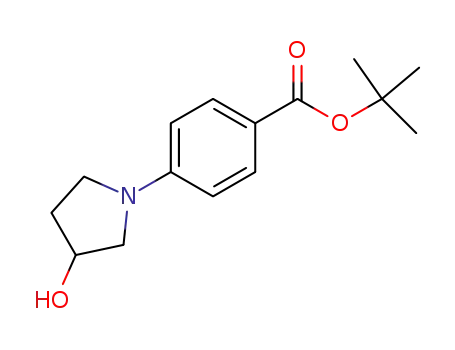 N-<4'-(tert-butoxycarbonyl)phenyl>-3-pyrrolidinol