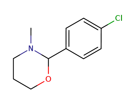 3-methyl-2-(4-chlorophenyl)tetrahydro-1,3-oxazine