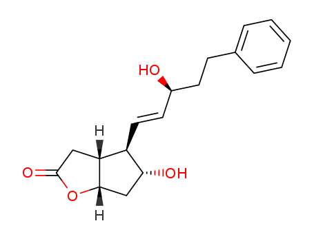 (3aR,4R,5R,6aS)-Hexahydro-5-hydroxy-4-[(1E,3S)-3-hydroxy-5-phenyl-1-penten-1-yl]-2H-cyclopenta[b]furan-2-one(41639-74-1)
