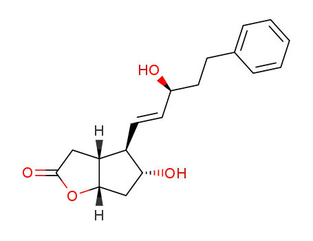(3aR,4R,5R,6aS)-5-Hydroxy-4-((S,E)-3-hydroxy-5-phenylpent-1-en-1-yl)hexahydro-2H-cyclopenta[b]furan-2-one