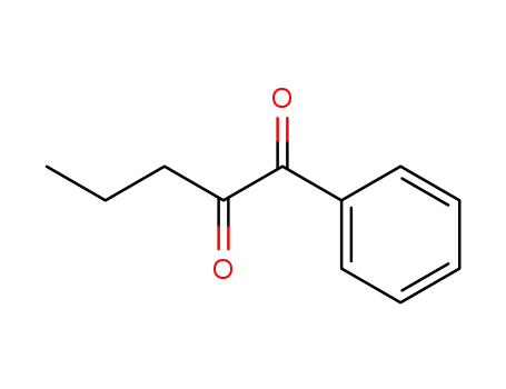 Molecular Structure of 20895-66-3 (1,2-Pentanedione, 1-phenyl-)