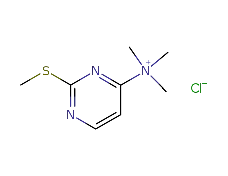 Trimethyl-4-(2-methylthiopyrimidinyl)ammoniumchlorid