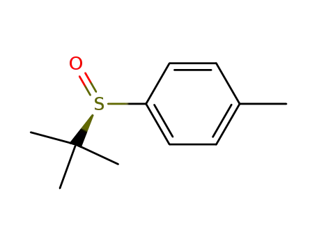 Molecular Structure of 1693-83-0 (Benzene, 1-[(1,1-dimethylethyl)sulfinyl]-4-methyl-, (R)-)