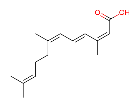 2Z,4Z,6Z-3,7,11-trimethyldideca-2,4,6,10-tetraenoic acid