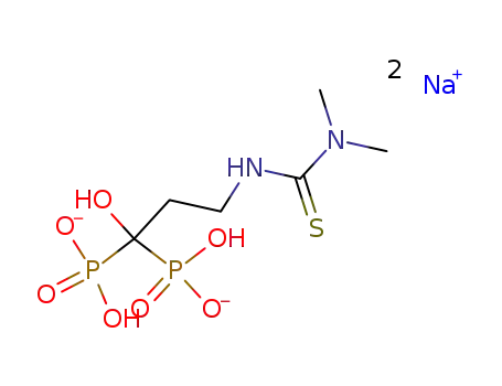 disodium <3-(3,3-dimethylthioureido)-1-hydroxypropylidene>bisphosphonate trihydrate