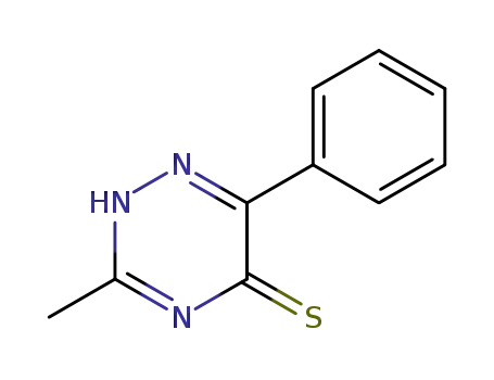 3-Methyl-6-phenyl-1,2,4-triazin-5(2H)-thion
