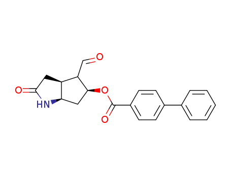 Biphenyl-4-carboxylic acid (3aS,5S,6aR)-4-formyl-2-oxo-octahydro-cyclopenta[b]pyrrol-5-yl ester