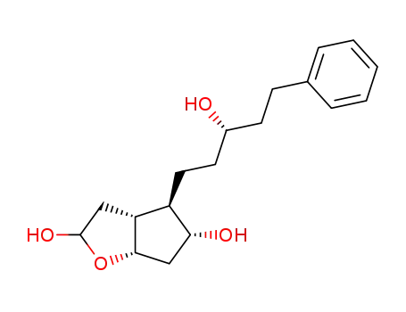 (1S,5R,6R,7R)-6-<(3R)-3-hydroxy-5-phenyl-1-pentyl>-7(R)-hydroxy-2-oxabicyclo<3.3.0>octan-3-ol