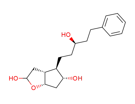 (3aR,4R,5R,6aS)-4-((R)-3-Hydroxy-5-phenylpentyl)hexahydro-2H-cyclopenta[b]furan-2,5-diol