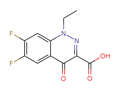 1-ethyl-6,7-difluoro-1,4-dihydro-4-oxocinnoline-3-carboxylic acid