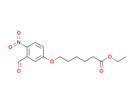 6-(3-Formyl-4-nitro-phenoxy)-hexanoic acid ethyl ester