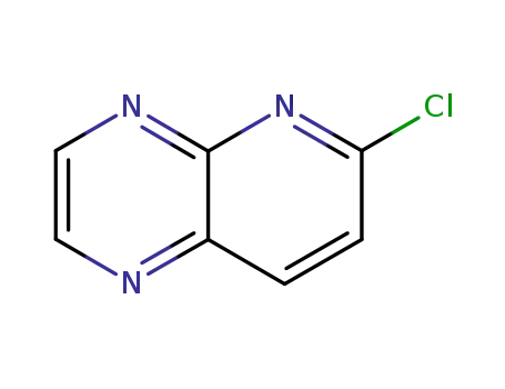Molecular Structure of 68236-03-3 (6-chloropyrido[3,2-b]pyrazine)