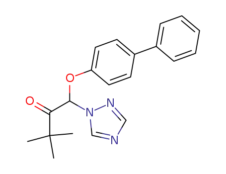 1-(biphenyl-4-yloxy)-3,3-dimethyl-1-(1H-1,2,4-triazol-1-yl)butan-2-one