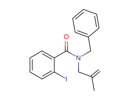 N-Benzyl-2-iodo-N-(2-methyl-allyl)-benzamide