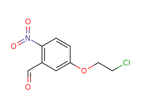 5-(2-chloroethoxy)-2-nitrobenzaldehyde