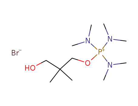 tris-dimethylamino-(3-hydroxy-2,2-dimethyl-propoxy)-phosphonium; bromide