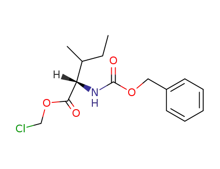 (S)-2-Benzyloxycarbonylamino-3-methyl-pentanoic acid chloromethyl ester