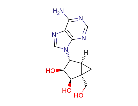 (1'R,2'R,3'S,4'R,5'S)-4-(6-aminopurin-9-yl)-1-(hydroxymethyl)bicyclo[3.1.0]hexane-2,3-diol