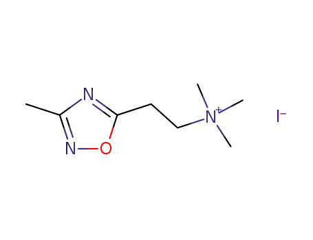 Trimethyl-[2-(3-methyl-[1,2,4]oxadiazol-5-yl)-ethyl]-ammonium; iodide