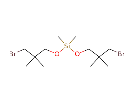 Bis-(3-bromo-2,2-dimethyl-propoxy)-dimethyl-silane