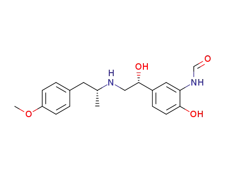N-[2-Hydroxy-5-[1-hydroxy-2-[1-(4-methoxyphenyl)propan-2-ylamino]ethyl]phenyl]formamide