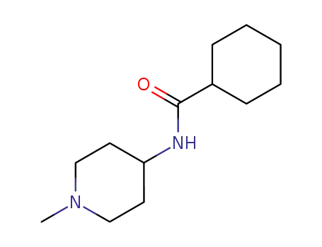 Cyclohexanecarboxylic acid (1-methyl-piperidin-4-yl)-amide