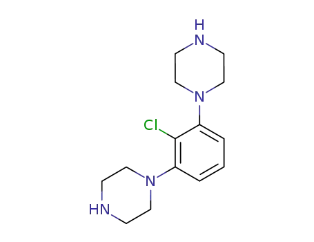 1,1'-(2-chloro-1,3-phenylene)bispiperazine