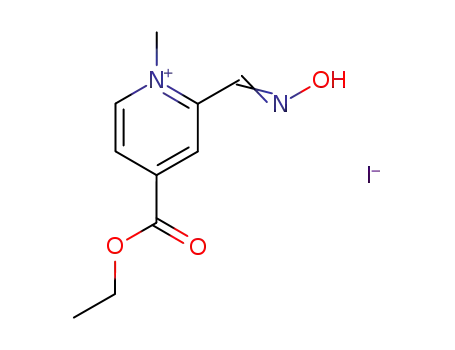 4-Ethoxycarbonyl-2-(hydroxyimino-methyl)-1-methyl-pyridinium; iodide