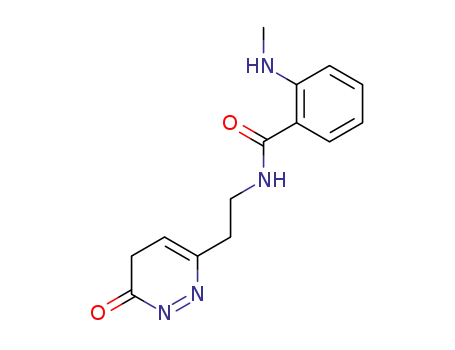 2-Methylamino-N-[2-(6-oxo-5,6-dihydro-pyridazin-3-yl)-ethyl]-benzamide