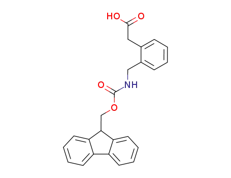 2-(2-(((((9H-fluoren-9-yl)methoxy)carbonyl)amino)methyl)phenyl)acetic acid