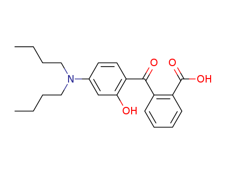 Benzoic acid, 2-[4-(dibutylamino)-2-hydroxybenzoyl]-(54574-82-2)