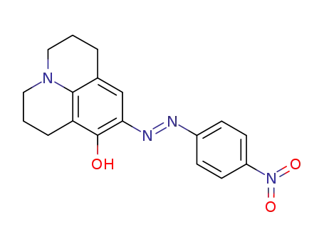 (E)-9-((4-nitrophenyl)diazenyl)-2,3,6,7-tetrahydro-1H,5H-pyrido[3,2,1-ij]quinolin-8-ol