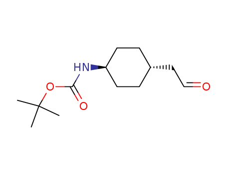 trans-2-[4-[(tert-Butyloxycarbonyl)amino]cyclohexyl]acetaldehyde
