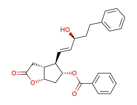 2H-CYCLOPENTA[B]FURAN-2-ONE, 5-(BENZOYLOXY)HEXAHYDRO-4-[(1E,3S)-3-HYDROXY-5-PHENYL-1-PENTEN-1-YL]-, (3AR,4R,5R,6AS)-