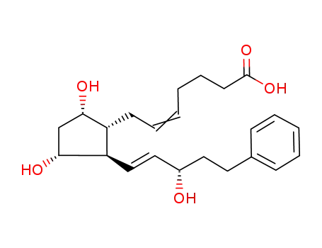 (Z)-7-[(1R,2R,3R,5S)-3,5-Dihydroxy-2-((E)-(S)-3-hydroxy-5-phenyl-pent-1-enyl)-cyclopentyl]-hept-5-enoic acid